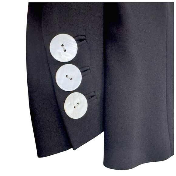 Etcetera Women's Black Blazer Jacket Size 4 - Picture 9 of 10